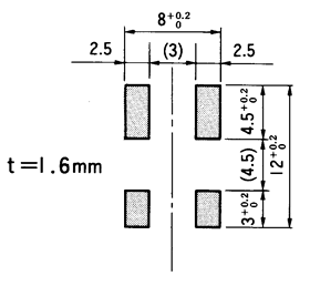 光电开关OS-5002-2 PCB固定口1.6mm