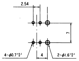 光电开关OS-1009 PCB固定口