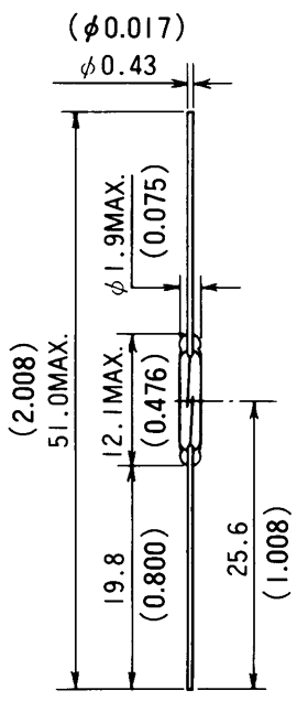 干簧管（磁性开关/磁簧开关）HYR-1003尺寸规格