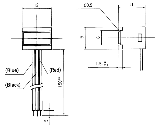 光电传感器（光学传感器）OM-5013尺寸规格
