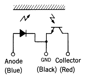 光电传感器（光学传感器）OM-5013原理电路
