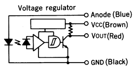 光电传感器（光学传感器）OJ-3001原理电路