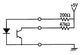光电传感器（光学传感器）OJ-690201-701 测试电路