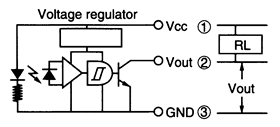 光电传感器（光学传感器）OJ-660531原理电路