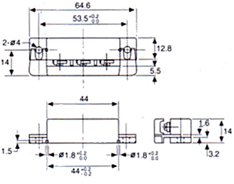 门磁开关（磁性开关/接近开关/接近传感器）PS-1531、PS-1534尺寸规格