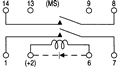 4针DIP/DF系列干簧继电器（磁簧继电器/舌簧继电器）线圈定额3