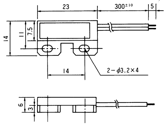 PS-3870接近开关尺寸