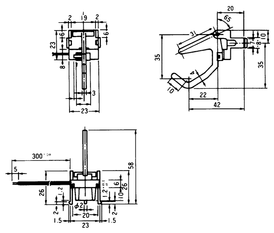 AS-101接近开关尺寸