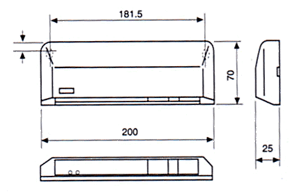 自动感应器DS-A1尺寸规格
