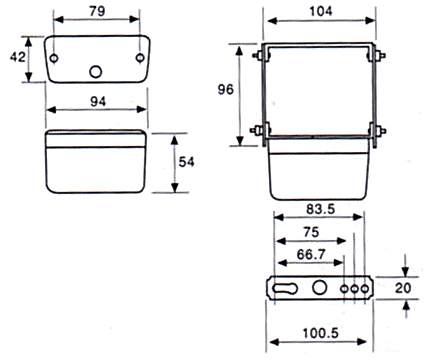 卷帘门配件HA-S卷帘门探测器尺寸规格