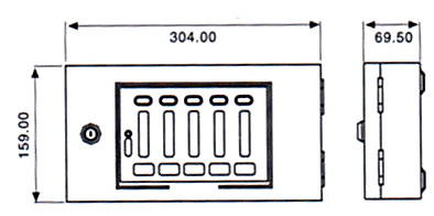 USCP监控器（监视控制器）尺寸规格
